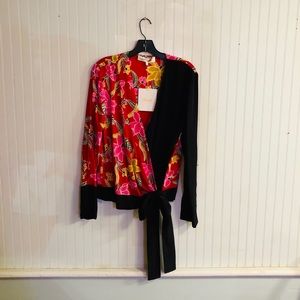 Diane von furstenburg silk blouse